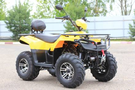 Квадроцикл IRBIS ATV 200 PREMIUM (Желтый) MSD