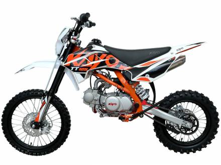 Питбайк KAYO BASIC TT125 17/14 KRZ (механ. сцепл., кикстартер, 2022 г.), , заводская упаковка, 1560012-789-4133 MSD (TT125)