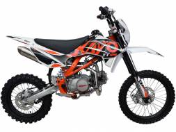 Питбайк KAYO BASIC TT125 17/14 KRZ (механ. сцепл., кикстартер, 2022 г.), , заводская упаковка, 1560012-789-4133 MSD (TT125)