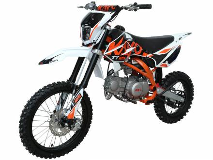 Питбайк KAYO BASIC K125 17/14 KRZ (механ. сцепл., кикстартер, 2024 г.) (, заводская упаковка, 1560012-789-1485) MSD (K125)