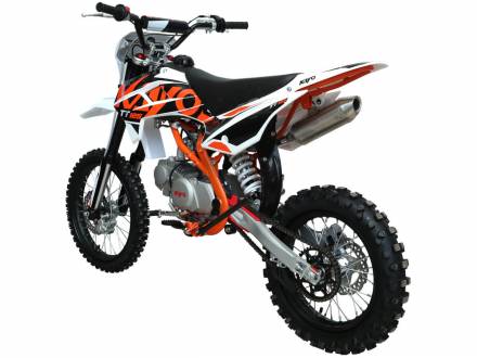 Питбайк KAYO BASIC K125 17/14 KRZ (механ. сцепл., кикстартер, 2024 г.) (, заводская упаковка, 1560012-789-1485) MSD (K125)