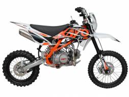 Питбайк KAYO BASIC K125EM 17/14 KRZ (механ. сцепл., эл. стартер 2024 г.) (, заводская упаковка, 1560012-789-2468) MSD (12М)