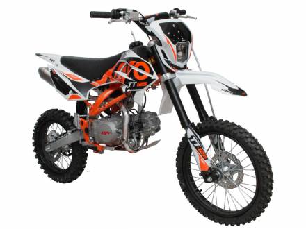 Питбайк KAYO BASIC K125EM 17/14 KRZ (механ. сцепл., эл. стартер 2024 г.) (, заводская упаковка, 1560012-789-2468) MSD (12М)
