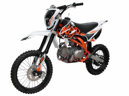 Питбайк KAYO BASIC K125EM 17/14 KRZ (механ. сцепл., эл. стартер 2024 г.) (, заводская упаковка, 1560012-789-2468) MSD (12М)