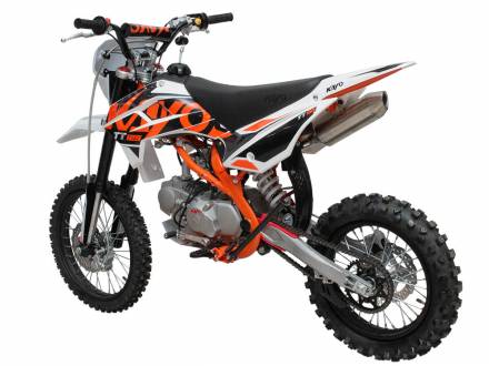 Питбайк KAYO BASIC K125EM 17/14 KRZ (механ. сцепл., эл. стартер 2024 г.) (, заводская упаковка, 1560012-789-2468) MSD (12М)
