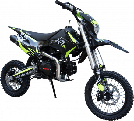 Питбайк BSE EXA SA 14/12 Green (Полуавтоматическая КПП) MSD