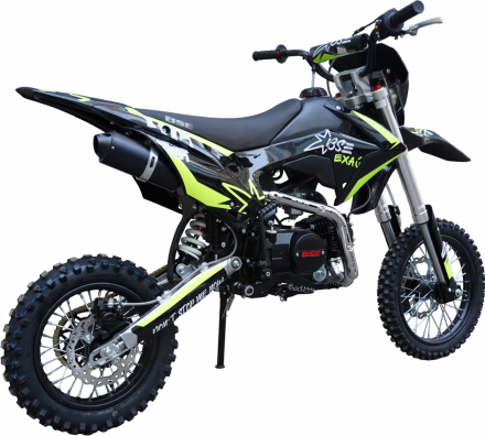 Питбайк BSE EXA SA 14/12 Green (Полуавтоматическая КПП) MSD