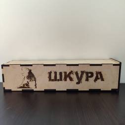 Чехол для сидения &quot;Шкура&quot; белый цвет