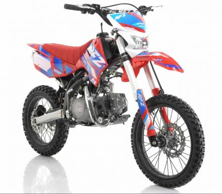 Питбайк, Мотоцикл Кроссовый Apollo RFZ START 125LE, 17/14 (Красный) MSD
