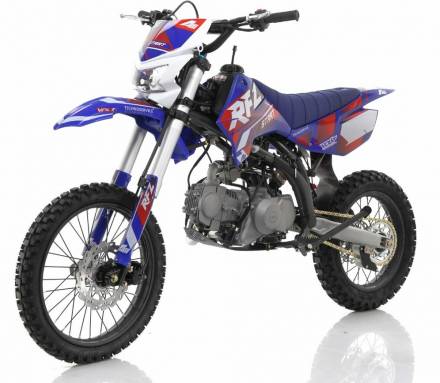 Питбайк, Мотоцикл Кроссовый Apollo RFZ START 125LE, 17/14 (Синий) MSD