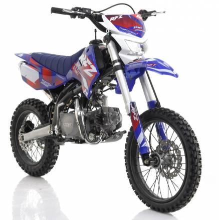 Питбайк, Мотоцикл Кроссовый Apollo RFZ START 125LE, 17/14 (Синий) MSD