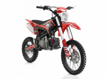 Мотоцикл Кроссовый Apollo Tracker 125LE, 17/14 (Красный/Черный) MSD