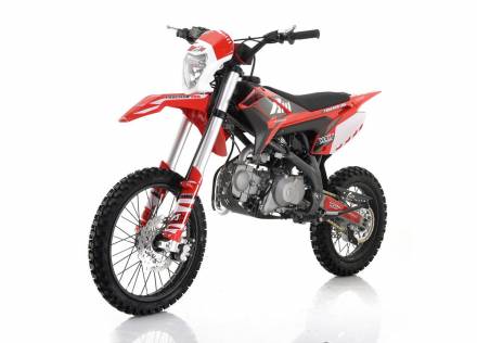Мотоцикл Кроссовый Apollo Tracker 125LE, 17/14 (Красный/Черный) MSD
