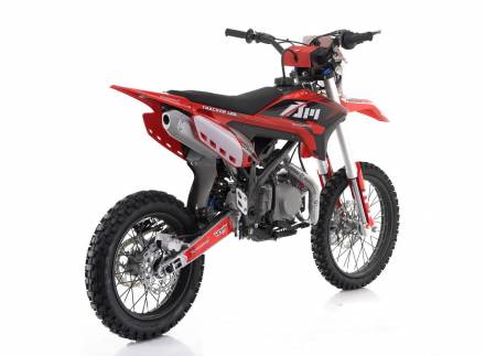 Мотоцикл Кроссовый Apollo Tracker 125LE, 17/14 (Красный/Черный) MSD