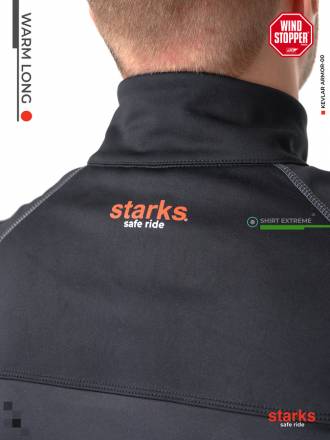 STARKS Кофта WARM Long shirts Extreme (муж.M.черный)