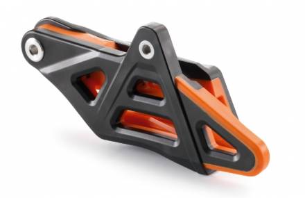 Успокоитель цепи (ловушка) R-TECH KTM SX-F250-505 07 EXC/EXC-F 08-13 оранж./черный (R-CRUKTMNRAR7)