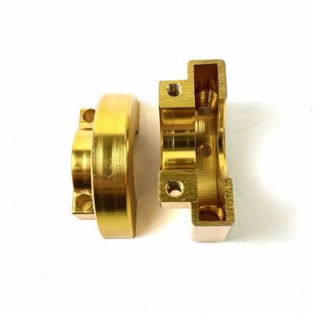 Ручка газа CNC алюминиевая золотая