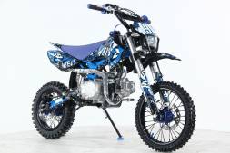 Питбайк WELS CRF 110 14/12 (Синий/Белый) MSD