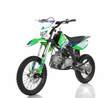 Мотоцикл Кроссовый Apollo RFZ START 150X-LE, 17/14 (Зеленый) MSD