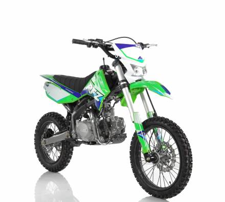 Мотоцикл Кроссовый Apollo RFZ START 150X-LE, 17/14 (Зеленый) MSD