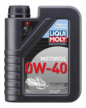 Масло Liqui Moly 0w40 (1л) Showmobil для снегоходов