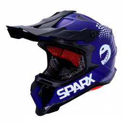 Шлем эндуро SPARX Raptor (JH-601) (сине-черный, XL)