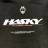 Худи черная Hasky XXL