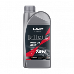 Вилочное масло RIDE Fork oil 7,5W LAVR MOTO, 1 л