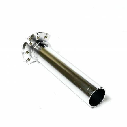 Ручка газа CNC алюминиевая серебристая
