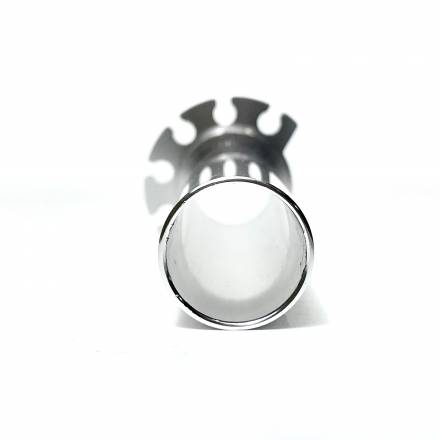 Ручка газа CNC алюминиевая серебристая