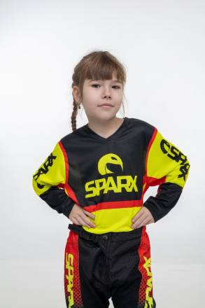Эндуро комплект, Sparx, X05 K, черно-желтый, M