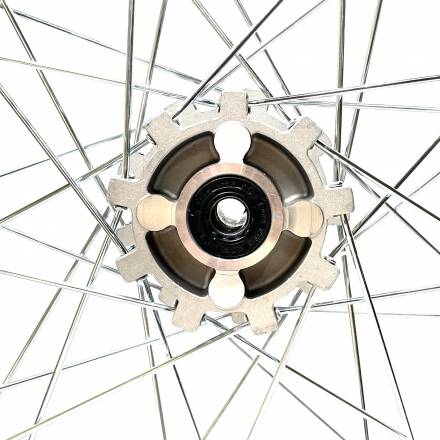 Диск 21&quot;х1,6 передний диск. торм. аллюминий KAYO K1
