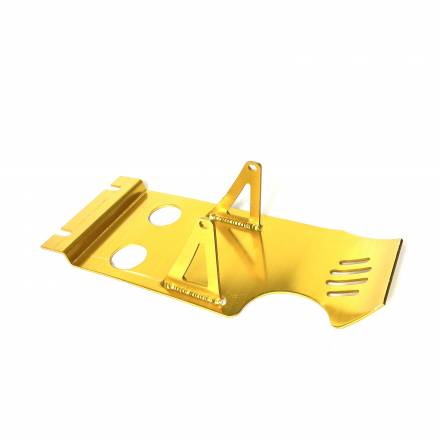 Защита двигателя CNC алюминий золотая с эл. стартером