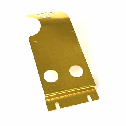 Защита двигателя CNC алюминий золотая с эл. стартером