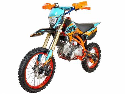 Питбайк KAYO EVOLUTION YX140EM 17/14 KRZ (механ, сцепл., эл. стартер 2022г.) MSD (EV14)