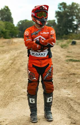 Комплект формы штаны+джерси &quot;HASKY MOTO RACING TEAM&quot; XL-красный цвет