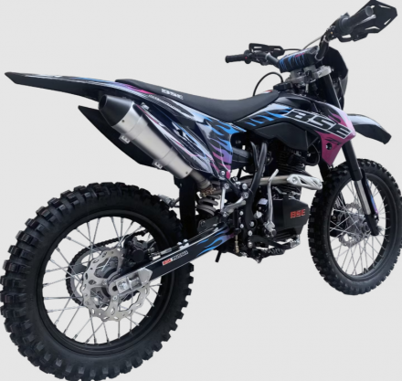 Эндуро / кроссовый мотоцикл BSE Z1 HotRod Blue (025) MSD