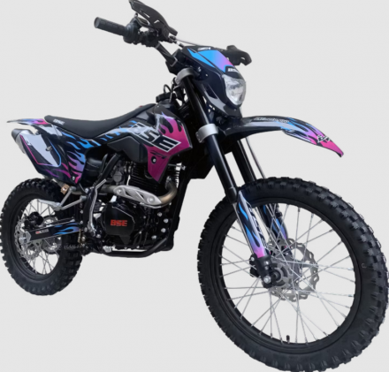 Эндуро / кроссовый мотоцикл BSE Z1 HotRod Blue (025) MSD