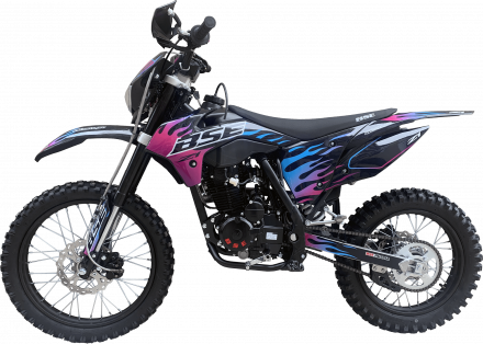 Эндуро / кроссовый мотоцикл BSE Z1 HotRod Blue (025) MSD