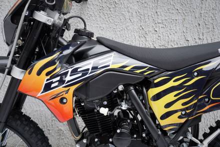 Эндуро / кроссовый мотоцикл BSE Z1 HotRod Red (025) MSD
