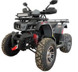 Комплект для сборки (комплект запчастей  YACOTA WARRIOR 200 PRO) ЧЕРНЫЙ с КОМПЛЕКТОМ ПОДНОЖЕК MSD