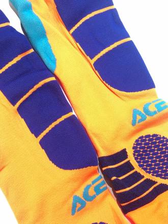 Гольфы кроссовые Acerbis MX IMPACT Orange/Blue. S/M (39-41)