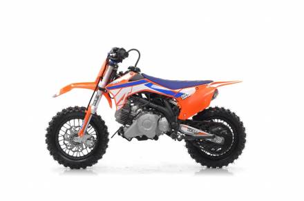 Питбайк, Мотоцикл Кроссовый Apollo RXF Mini 50E Auto, 10/10 (Оранжевый) MSD